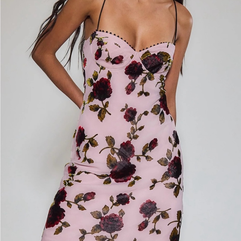 Floral Pink Dress - Picture 2 of 11